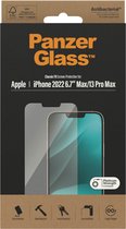 PanzerGlass - Screenprotector geschikt voor Apple iPhone 14 Plus Glazen | PanzerGlass Classic Fit Screenprotector - Case Friendly
