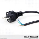 3-aderige aansluitkabel incl. stekker, 1.8m | Stroomkabel 230v | Voedingskabel | sam connect kabel