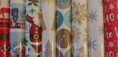 Geschenkpapier - Kerst - 200cm * 70 cm - 5 verschillende design