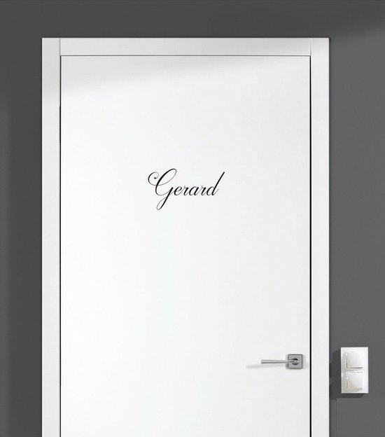 Deursticker Met Naam - Gerard