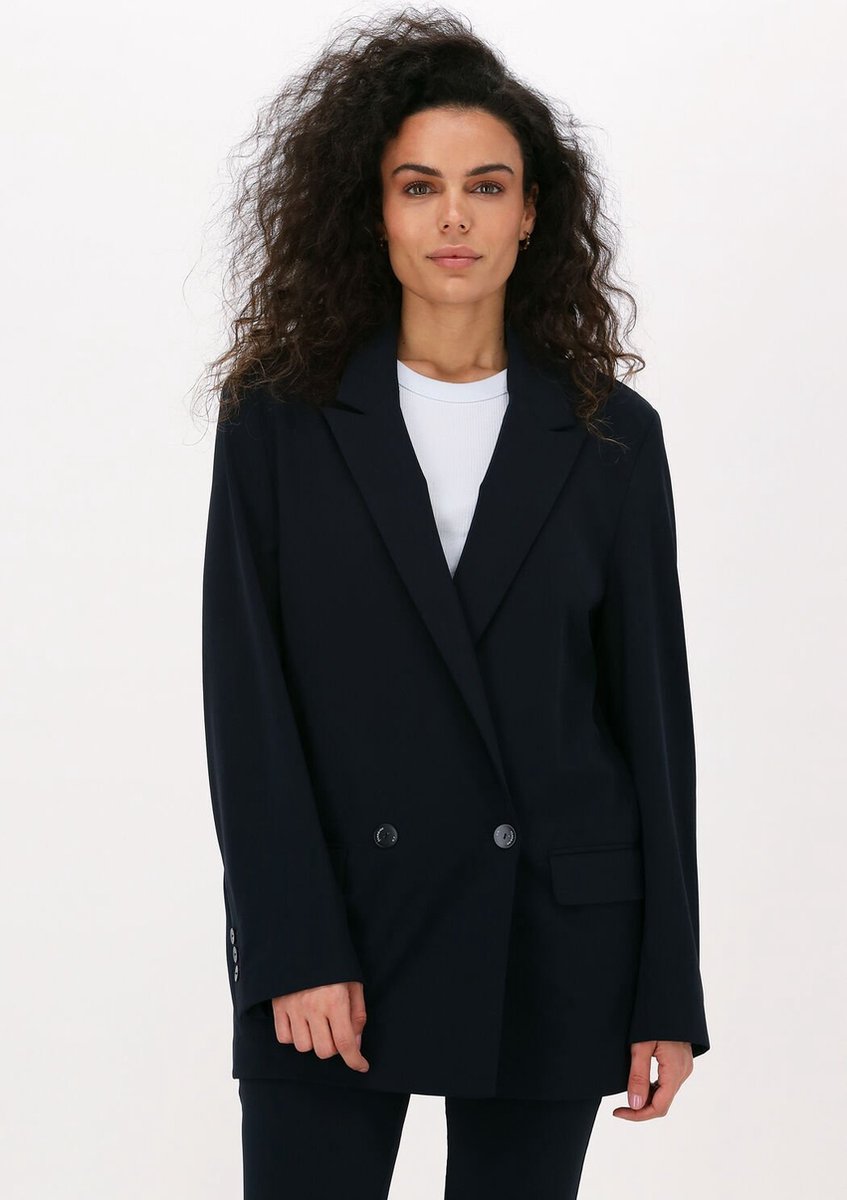 Penn & Ink S22m-logan Blazers Dames - Blauw - Maat 38