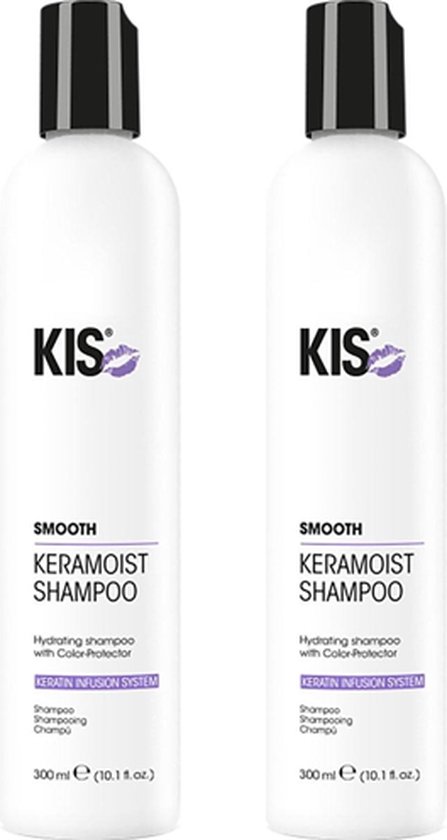 KIS KeraGlide Detangler 300ml – Schneller Anti-Klett-Spray Für Krauses & Chemisch Behandeltes Haar