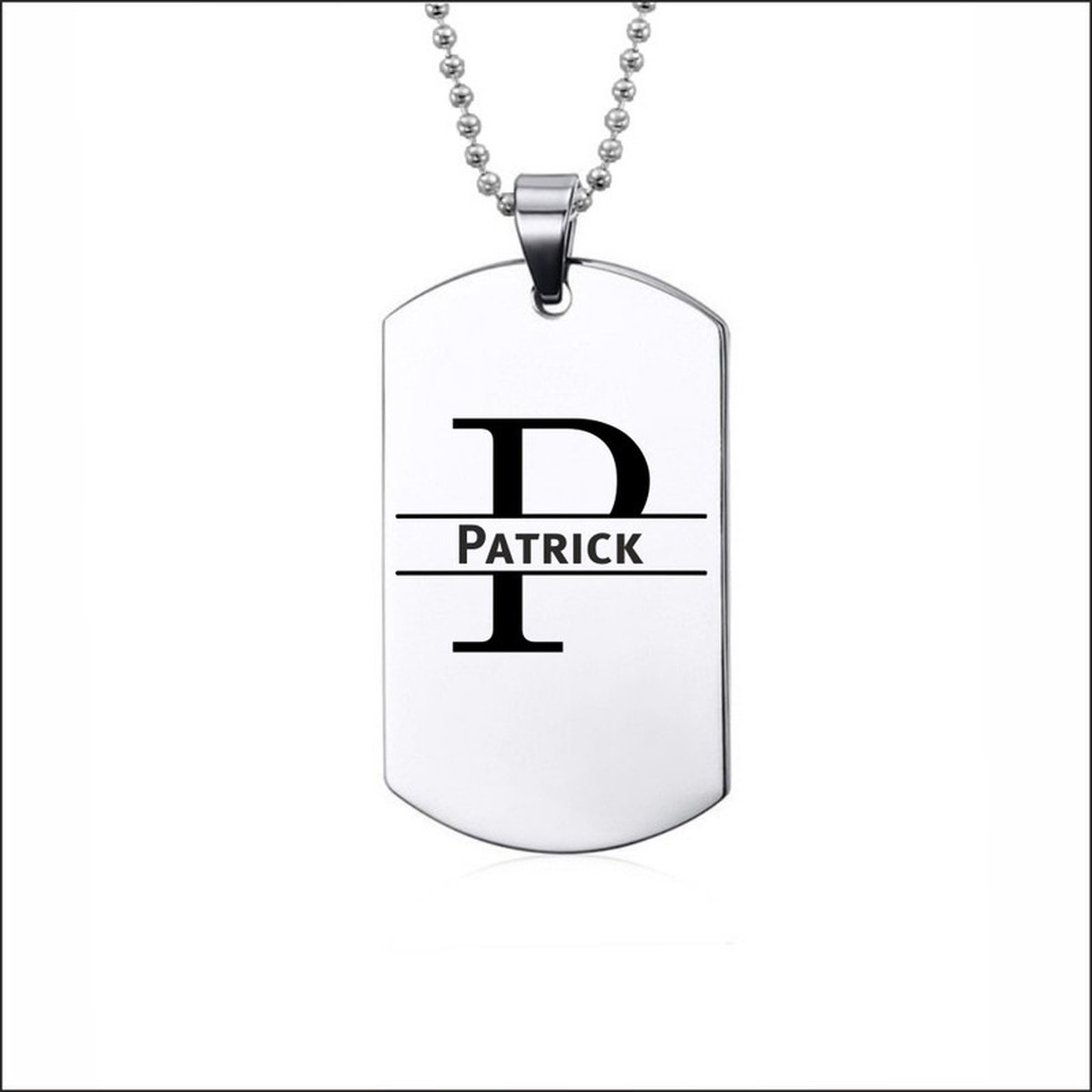 Ketting RVS Met Naam - Patrick
