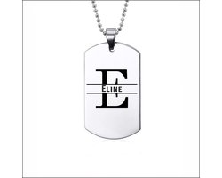 Ketting RVS Met Naam -  Eline