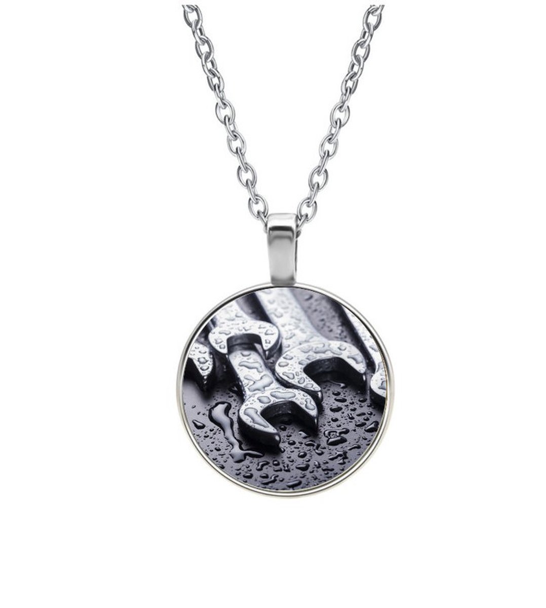 Ketting Glas - Steeksleutel