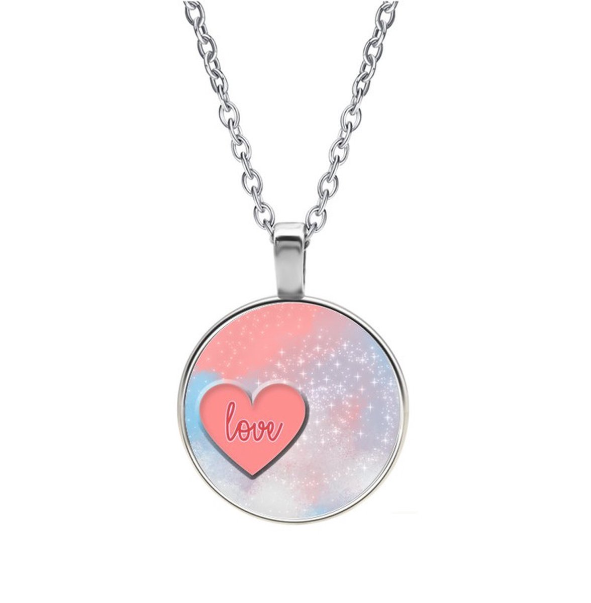 Ketting Glas - Love