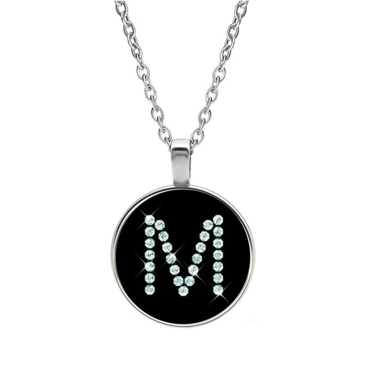 Ketting Glas - Diamant M
