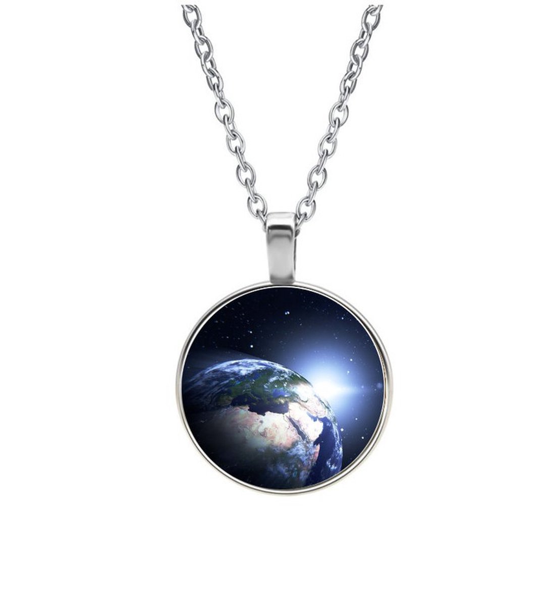 Ketting Glas - Aarde