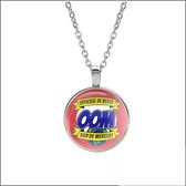 Ketting Glas - Officieel De Beste Oom Van De Wereld