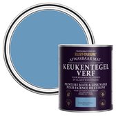 Rust-Oleum Blauwe Verf voor keukentegels - Korenbloemblauw 750ml