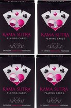 Kama Sutra speelkaarten set van 4