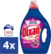 Dixan Color Gel - Vloeibaar Wasmiddel - Voordeelverpakking - 160 wasbeurten