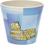 Quy Cup - 90ml Ecologische Reis Beker - Espressobeker City Collection “Roma”