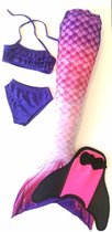 Zeemeermin staart set| Mermaid staart, Bikiniset en Monovin | Sweetheart 160 | Nieuw model 2024!