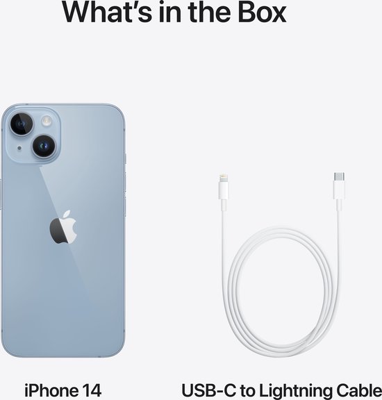 Apple iPhone 14 - 128GB - Blauw
