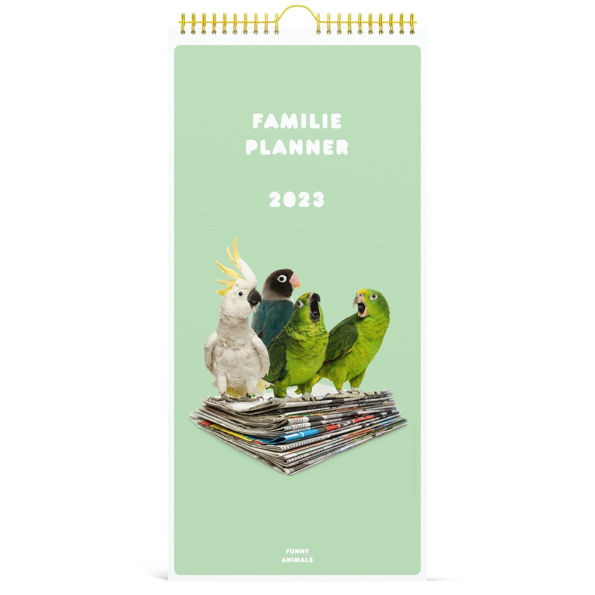Funny Animals Familieplanner 2023 5 pers
