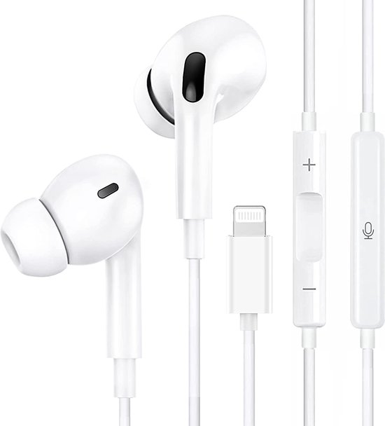 In-Ear Oordopjes Lightning Connector - Voor Apple iPhone SE,7,8,X,11,12,13  en iPad... | bol