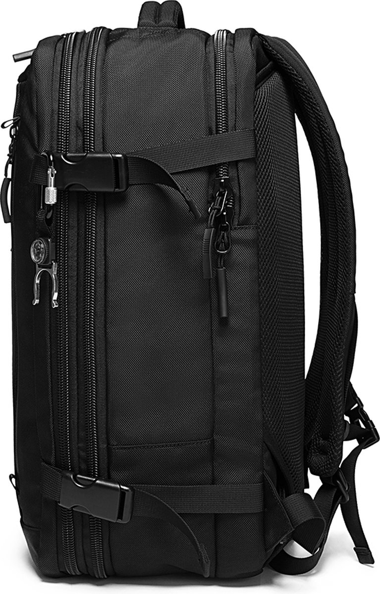 Barney Schmaler Laptop Rucksack 15,6 Zoll Leder für Damen und Herren