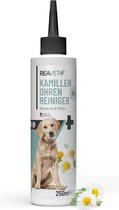 ReaVET - Kamille Oorreiniger voor Dieren - Schoonmaken & verzorgen van de oren - Natuurlijk & met verzorgend kamille - 250ml