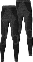 Lot de 2 pantalons homme Heatkeeper thermo premium - Zwart - M