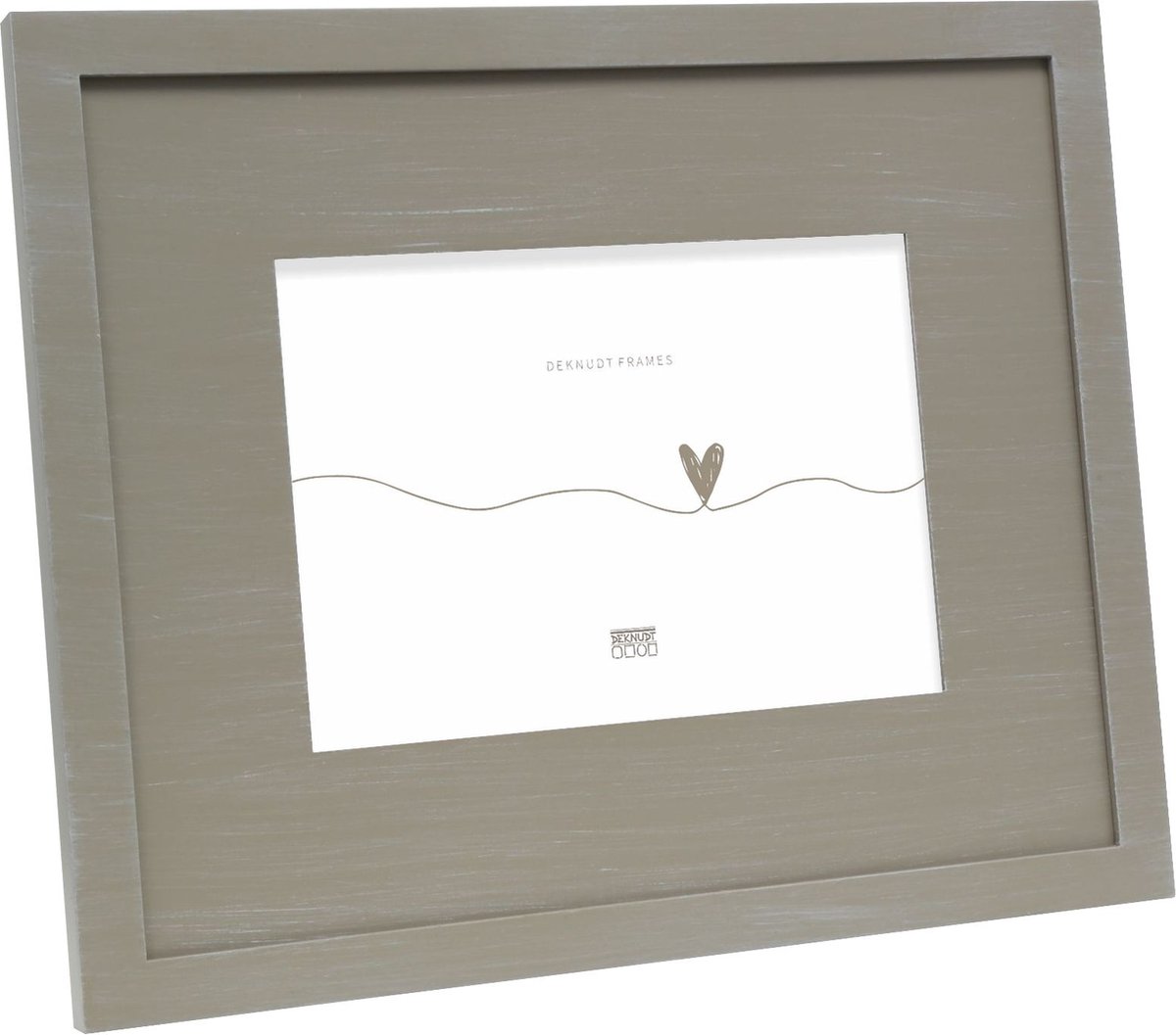 Deknudt Frames fotolijst S67KS3 P1 - beige - passe-partout - 15x20 cm
