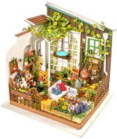 Robotime - DIY Dollhouse Kit-Miller's Garden - Houten Bouwpakket