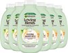Garnier Loving Blends Voedende Amandelmelk Hydraterende Shampoo Voordeelverpakking - Lichtdroog Haar - 6 x 300ml