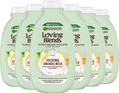 Garnier Loving Blends Voedende Amandelmelk Hydraterende Shampoo Voordeelverpakking - Lichtdroog Haar - 6 x 300ml