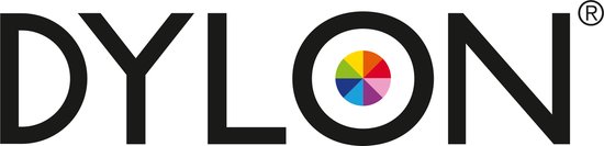 Logo DYLON avec un cercle multicolore.