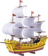 Bouwpakket Koopmansschip 'Zijderoute' hout- gekleurd