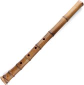 Shakuhachi - Flûte japonaise en Bamboo comme entendu dans Ghost of Tsushima et Sekiro + Instructions de jeu et sac