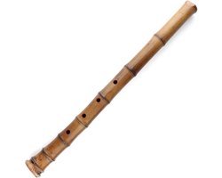 Shakuhachi - Japanese Bamboo Flute as heard in Ghost of Tsushima and Sekiro + Playing Instructions and Bag