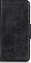 Shop4 - Oppo Find X5 Hoesje - Wallet Case met Pasjeshouder Cabello Zwart