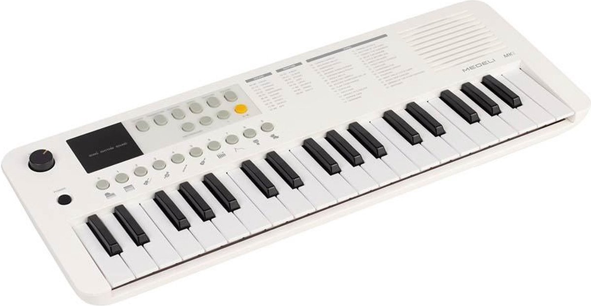 Medeli MK1-WH - Keyboard, 37 toetsen, wit