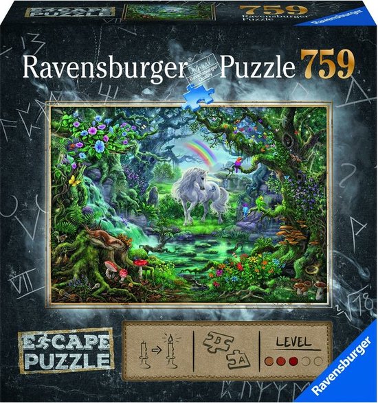 Escape puzzle - atelier d'artiste - ravensburger - puzzle escape