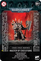 Warhammer 40.000 Chaos Space Marines Master of Executions