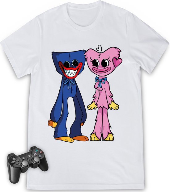 T shirt Huggy Wuggy - Tshirt Kissy Missy - Poppy Playtime - Disponible de  la taille... | bol.com