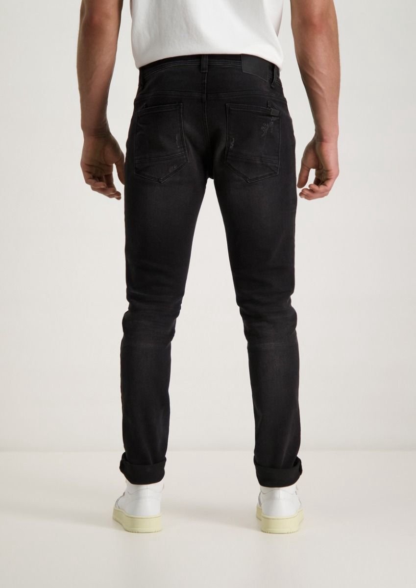 Circle Of Trust Jagger Black Smoke Mid Rise Jeans