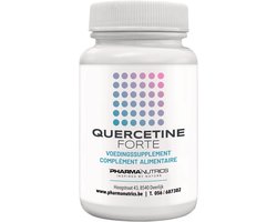 PharmaNutrics Quercetine Forte 400 mg – Hooggedoseerd plantaardig antioxidant – Weerstand & celbescherming (60 capsules)