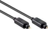 Digitale optische Toslink audio kabel - 4mm / zwart - 1,5 meter