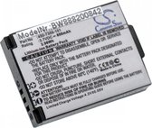 Batterie d'appareil photo compatible avec FrontRow FR Wearable Style de vie - remplace 450-7359-101 / 800 mAh