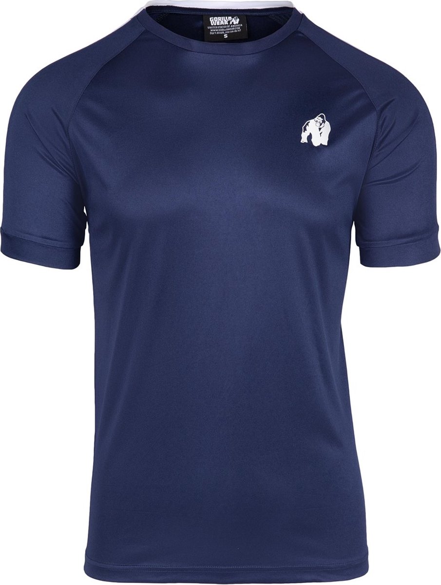 Gorilla Wear - Valdosta T-Shirt - Marineblauw - XL