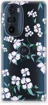 Telefoonhoesje Motorola Edge 30 Pro Foto hoesje Blossom White