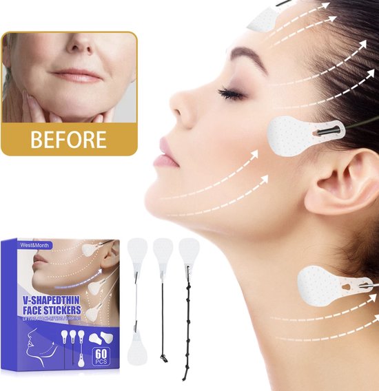 Thuys Face Lift Tape Doorzichtige Face Lift Band Gezicht Lift