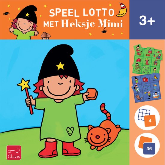 Thumbnail van een extra afbeelding van het spel Speel lotto met Heksje Mimi