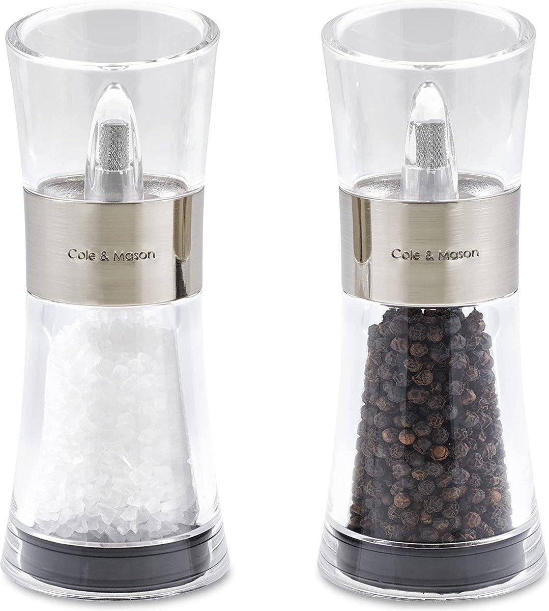 Pepermolen - Luxe Peper en Zoutmolen Set - Premium Kwaliteit - Stevig Materiaal - Luxe kwaliteit - Hervulbaar - Pepermolen - Zoutmolen - Barbecue -BBQ - BBQ accessoires