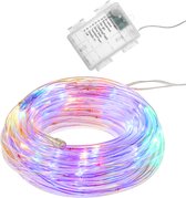 Springos Kerstverlichting | Lichtslang | 5 m | Batterij | 50 LED | Multicolor