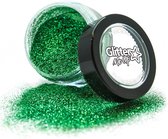 PaintGlow Biodegradable Loose Glitter Dust - Glitters gezicht - Festival make up - Glitter poeder - Biologisch afbreekbaar - Emerald Green