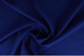 15 meter texture stof - Donkerblauw - 100% polyester
