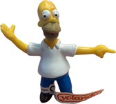 The Simpsons - speelfiguur Homer - kunststof - 6 cm - Comansi